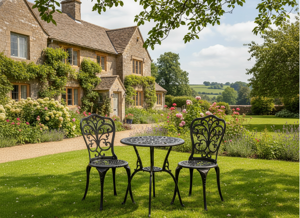 Стол и два стула Secret De Maison «Романс» (Romance) (Чёрный) фото № 8