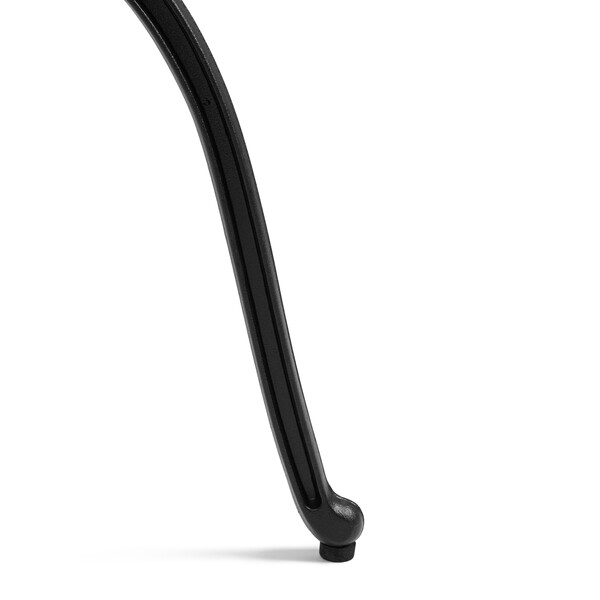 Комплект Secret de Maison Romance/Романс (стол+2 стула) алюминиевый сплав, D60/H67, 53х41х89см, черный фото № 6