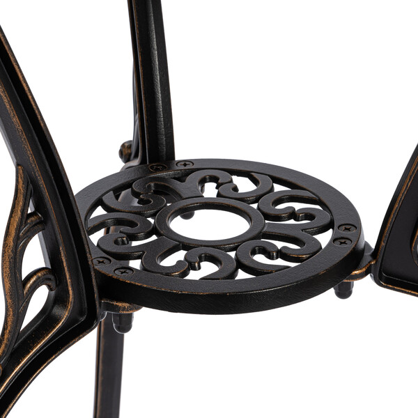 Стол и два стула Secret De Maison «Романс» (Romance) (Бронза) фото № 4