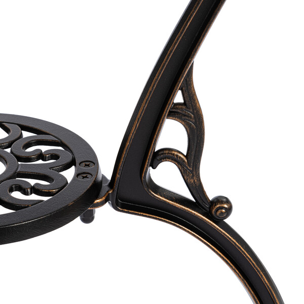 Стол и два стула Secret De Maison «Романс» (Romance) (Бронза) фото № 5