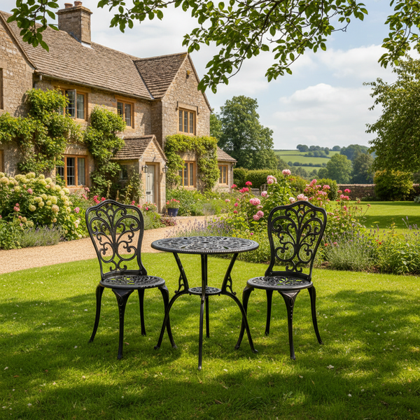 Стол и два стула Secret De Maison «Романс» (Romance) (Бронза) фото № 12