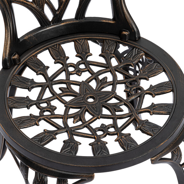 Комплект Secret De Maison «Вальс цветов» (Waltz of flowers) (стол+2 стула) (Бронза) фото № 8