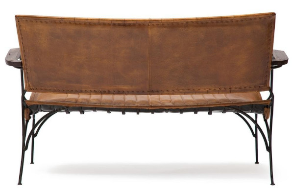 Диван Secret De Maison «Паганель» (Paganel) 2106 D из натуральной кожи (Античный светлый) фото № 4