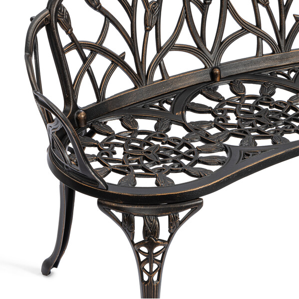 Скамья Secret De Maison «Штраус» (Strauss) (Бронза) фото № 7