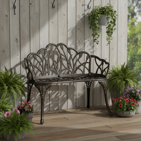 Скамья Secret De Maison «Штраус» (Strauss) (Бронза) фото № 10