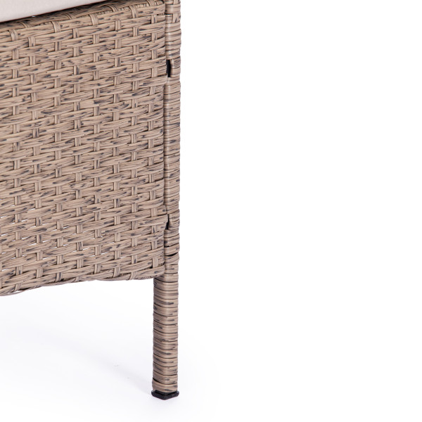 Комплект для отдыха «Лаундж сет» искусственный ротанг (210013 A Grey) (Серый) фото № 16