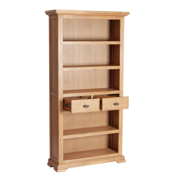 Книжный шкаф большой Secret De Maison «Avignon» (Авиньон) Pro-L02 (Натуральный с патиной) фото № 2