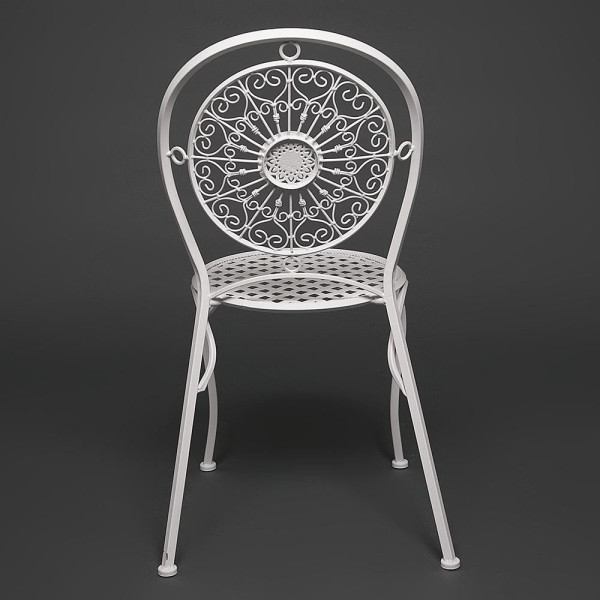 Кованый стул Secret De Maison «Глория» (Gloria) (Белый) фото № 4