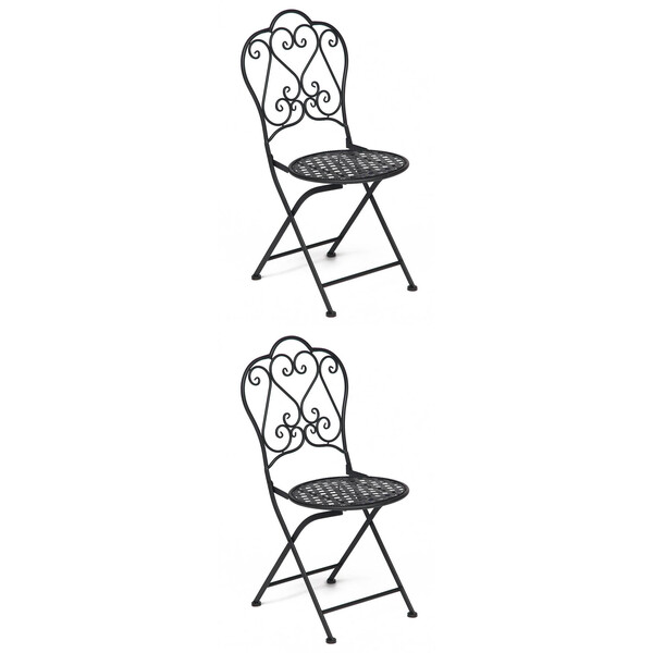 Стул Secret de Maison Love Chair/Лав Чаир стальной сплав, 43х48х91см, черный фото № 7