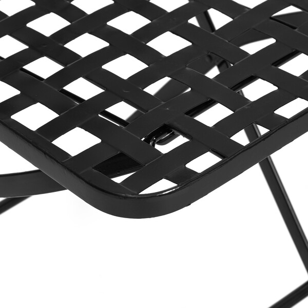 Стул Secret de Maison Vicenza/Виченза (мод.PL08-1070-1-Gbrn) металл, 36х35х91см, черный/плитка "астра" фото № 8