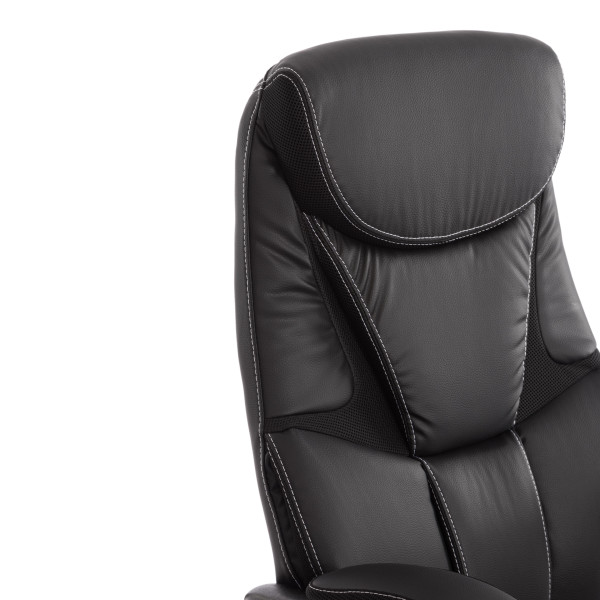 Кресло «Cambridge» (Искусственная чёрная кожа) фото № 13