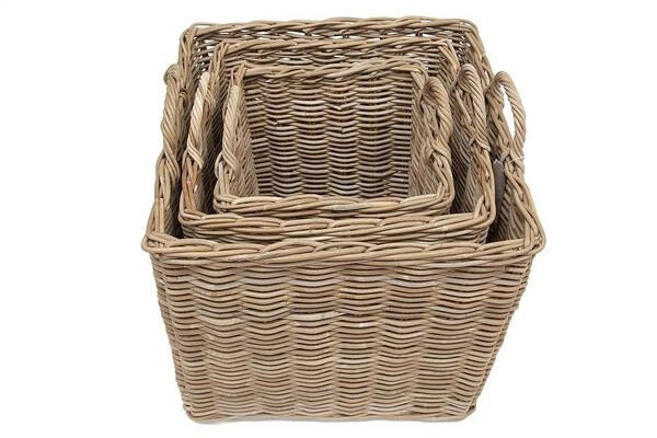 Корзина Secret De Maison «Nambo» (Намбо) 3 шт. (Натуральный) фото № 4