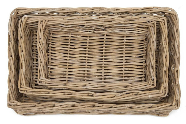 Корзина Secret De Maison «Numbai» (Нумбай) 3 шт. (Натуральный) фото № 3