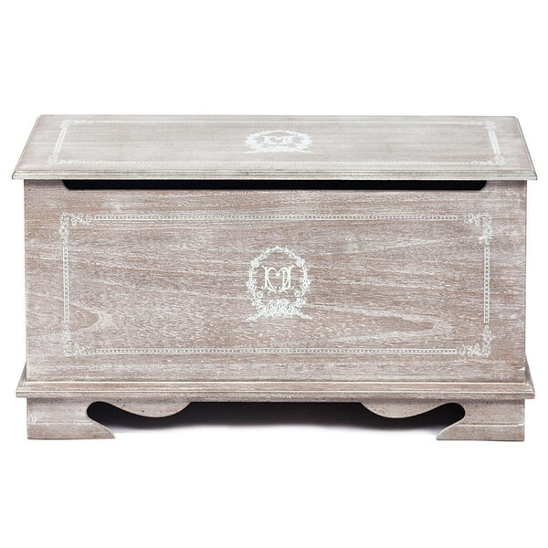 Ящик для хранения Secret de Maison Lilou/Лилу(мод. 63102) дерево павловния, МДФ, 80х35х43см, античный коричневый фото № 2