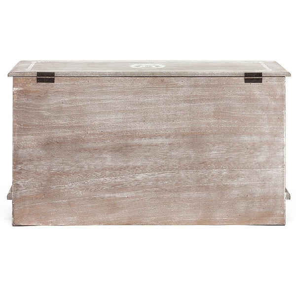 Ящик для хранения Secret de Maison Lilou/Лилу(мод. 63102) дерево павловния, МДФ, 80х35х43см, античный коричневый фото № 5