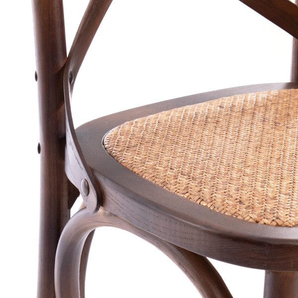 Стул Secret De Maison «Cross Chair» (Кросс Чер) mod.CB2001 (Тёмный орех) фото № 8