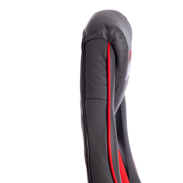 Кресло компьютерное TetChair «Racer GT new» (металлик/красный) фото № 11