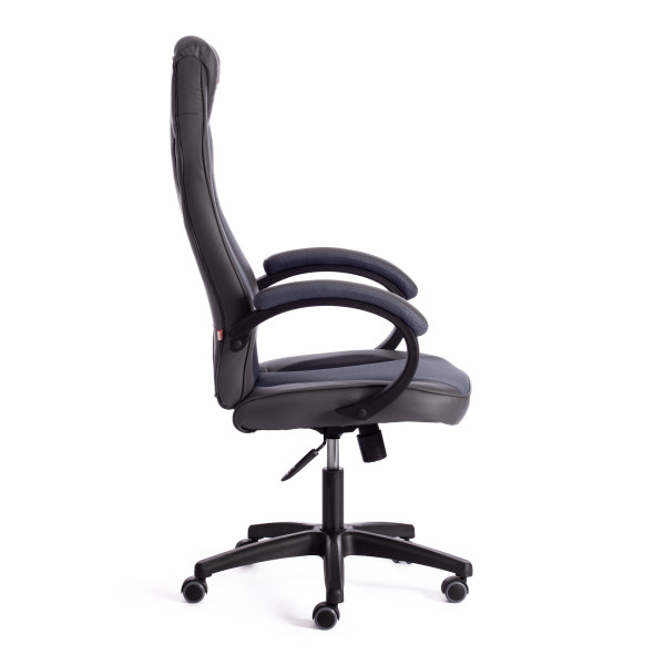 Кресло компьютерное TetChair «Racer GT new» (металлик/серый) фото № 2