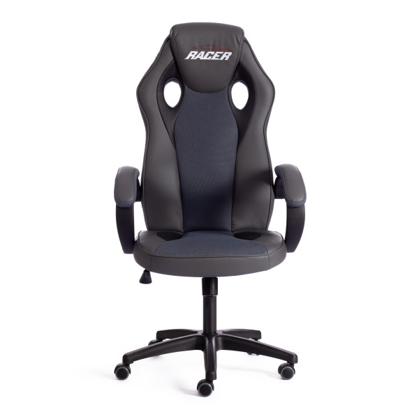 Кресло компьютерное TetChair «Racer GT new» (металлик/серый) фото № 5