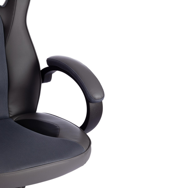 Кресло компьютерное TetChair «Racer GT new» (металлик/серый) фото № 9