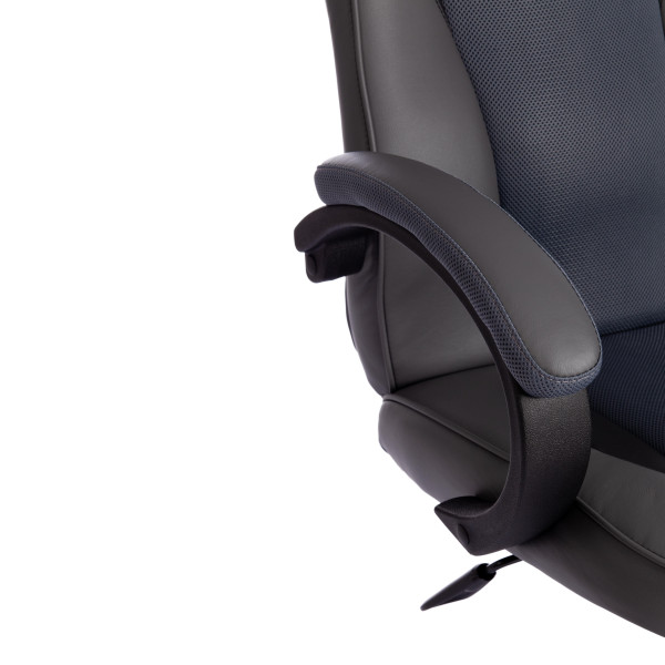 Кресло компьютерное TetChair «Racer GT new» (металлик/серый) фото № 10