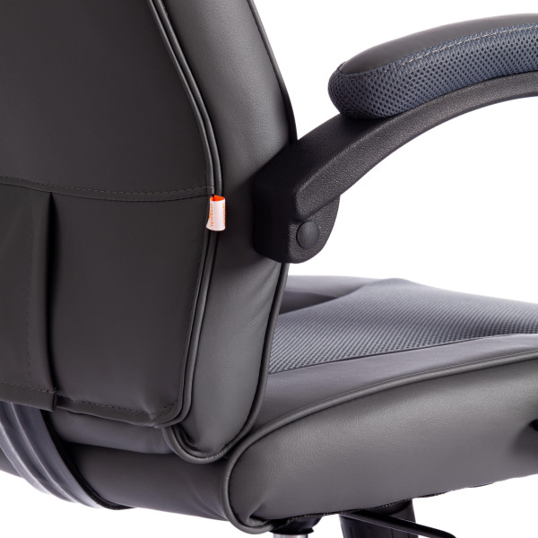 Кресло компьютерное TetChair «Racer GT new» (металлик/серый) фото № 11