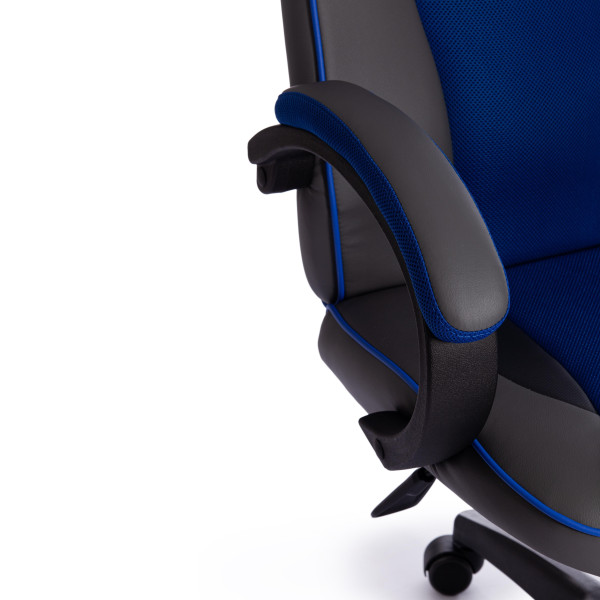 Кресло компьютерное TetChair «Racer GT new» (металлик/синий) фото № 9