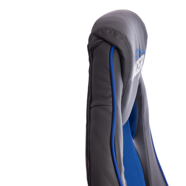 Кресло компьютерное TetChair «Racer GT new» (металлик/синий) фото № 12