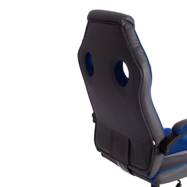 Кресло компьютерное TetChair «Racer GT new» (металлик/синий) фото № 13