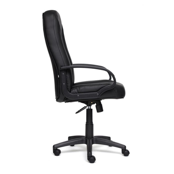 Кресло офисное из ткани TetChair CH 833 (Искусств. чёрная кожа) фото № 2
