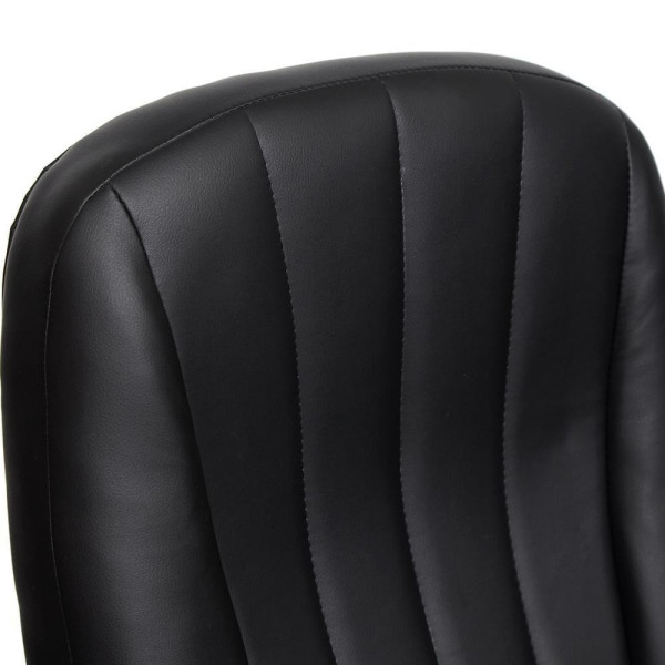 Кресло офисное из ткани TetChair CH 833 (Искусств. чёрная кожа) фото № 6