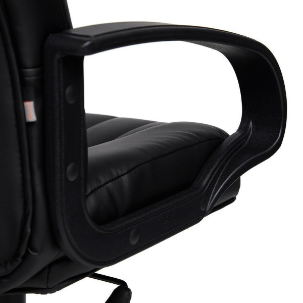 Кресло офисное из ткани TetChair CH 833 (Искусств. чёрная кожа) фото № 8