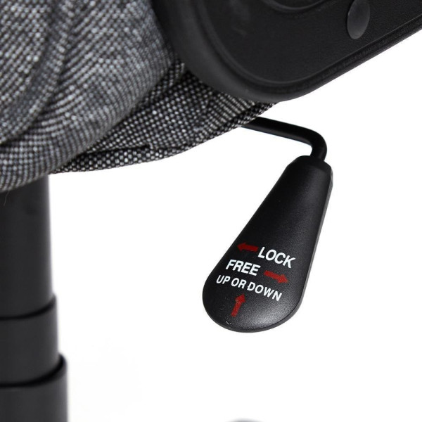Кресло офисное из ткани TetChair CH 833 (Серая ткань ) фото № 12
