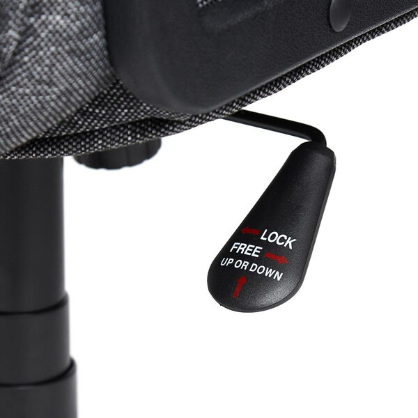 Кресло офисное TetChair СH 888 (Серая ткань ) фото № 11