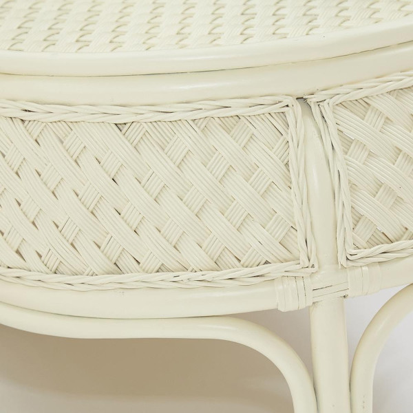 Комплект обеденный «Андреа Гранд» (Grand Andrea Elephant Ivory) нат. ротанг (TCH White) фото № 10
