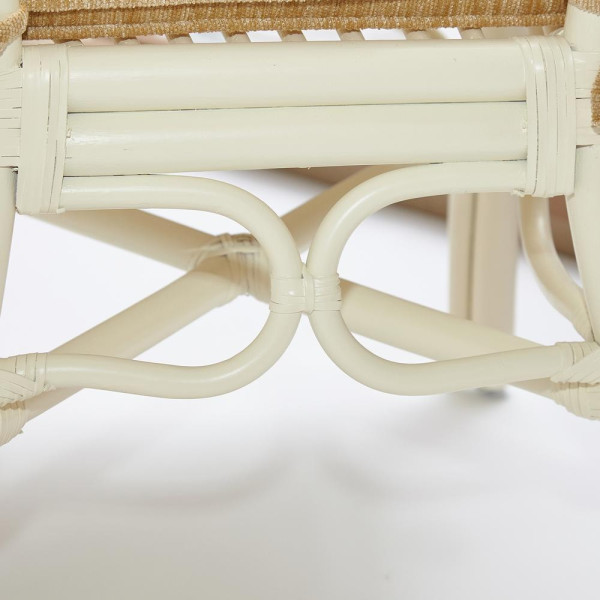 Комплект обеденный «Андреа Гранд» (Grand Andrea Elephant Ivory) нат. ротанг (TCH White) фото № 11