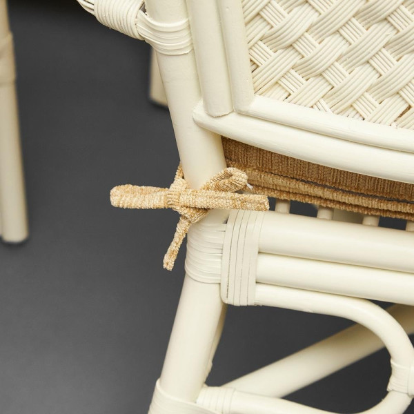Комплект обеденный «Андреа Гранд» (Grand Andrea Elephant Ivory) нат. ротанг (TCH White) фото № 31