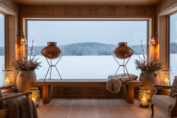 Ваза Secret De Maison «Cave» (mod. М-12613) (2 шт.) (Медь) фото № 3