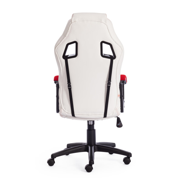 Кресло компьютерное «Driver» (Белый/красный) фото № 4