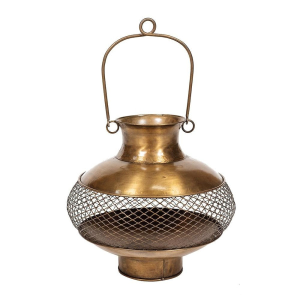 Фонарь для свечей Secret De Maison «Monto» (mod. M-17021А) (Античная медь) 33x33 фото № 4