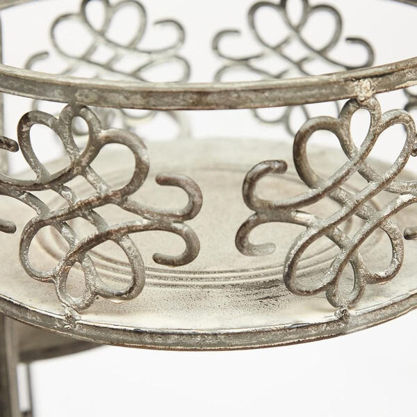 Цветочница Secret De Maison «Troi» (mod. PL08--7689) (Античный серый) фото № 4