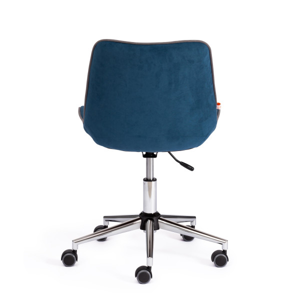 Кресло офисное TetChair «Style» (синий флок) фото № 4