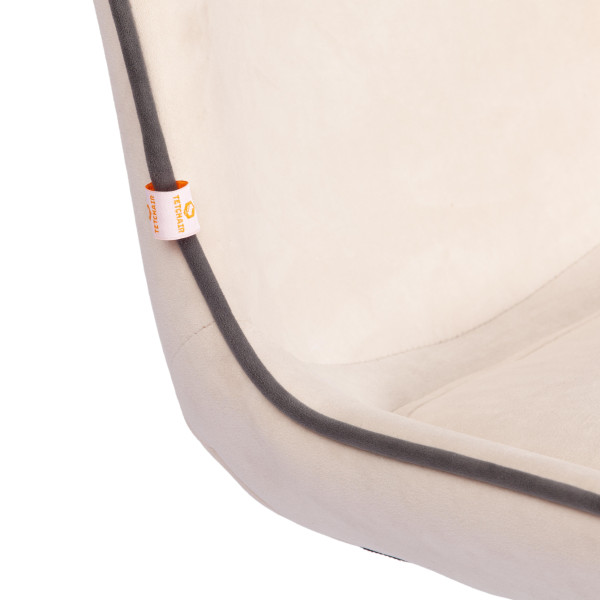 Кресло офисное TetChair «Style» (флок молочный) фото № 8