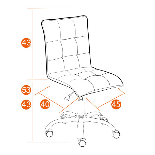 Кресло офисное TetChair «Zero» (Чёрный) фото № 12