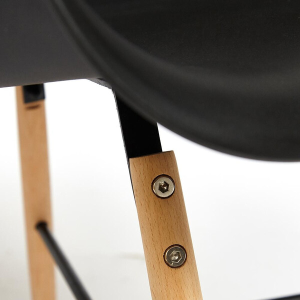 Кресло Secret De Maison «Cindy» (Eames) (mod. 919) (Чёрный) фото № 4