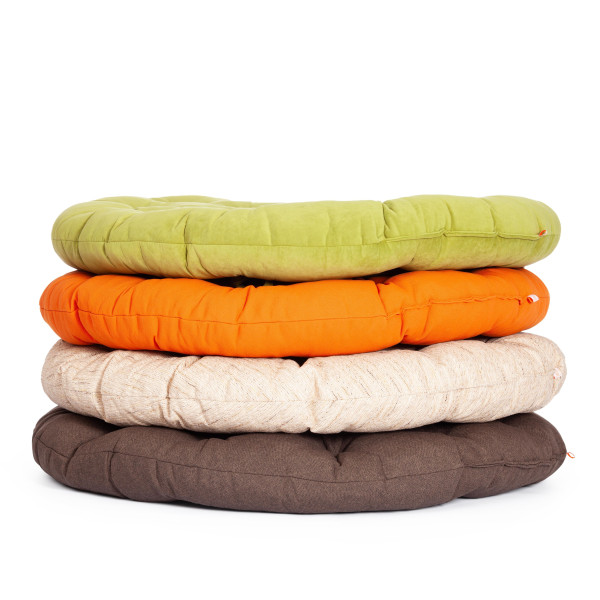 Матрац для кресла «Папасан» 23/01 (ткань, коричневый) фото № 6