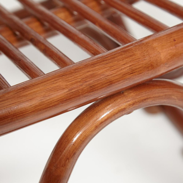 Кресло-качалка из натурального ротанга «Vienna» ( без подушки) (Pecan (орех)) фото № 10
