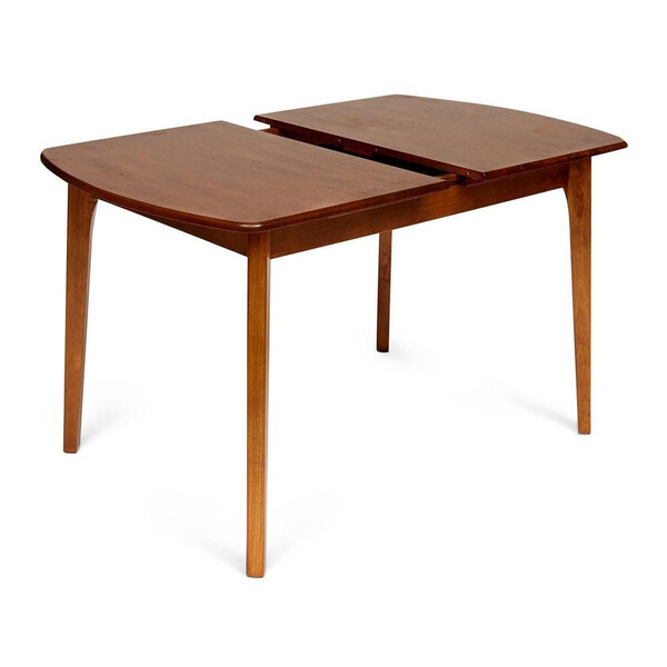 Стол Roberto/Роберто (мод. EHR3248R+12 H4) дерево гевея/МДФ, 80х120+30х76см, дуб фото № 2