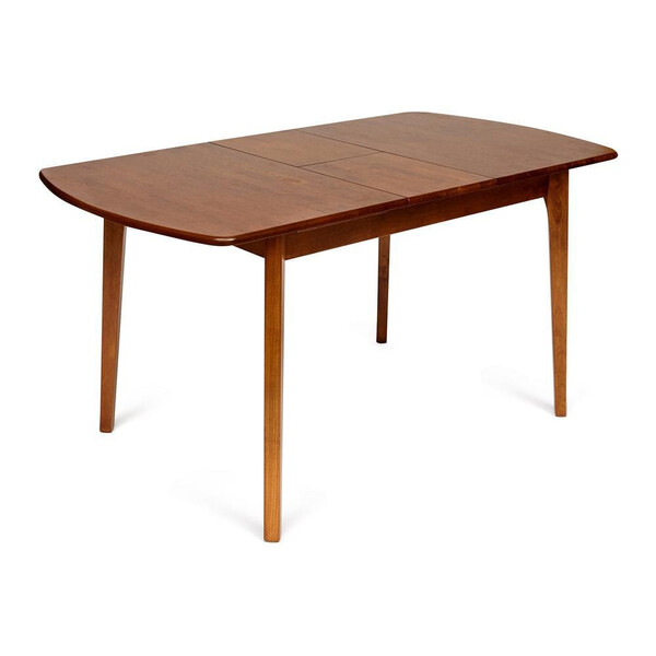 Стол Roberto/Роберто (мод. EHR3248R+12 H4) дерево гевея/МДФ, 80х120+30х76см, дуб фото № 4