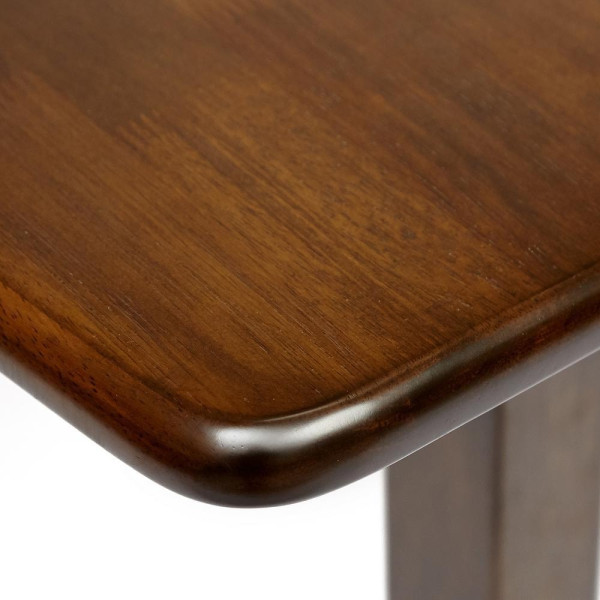 Стол «Teodoro» (mod. F-SHR3624RD W4) (дерево гевея/мдф, walnut (орех)) фото № 4